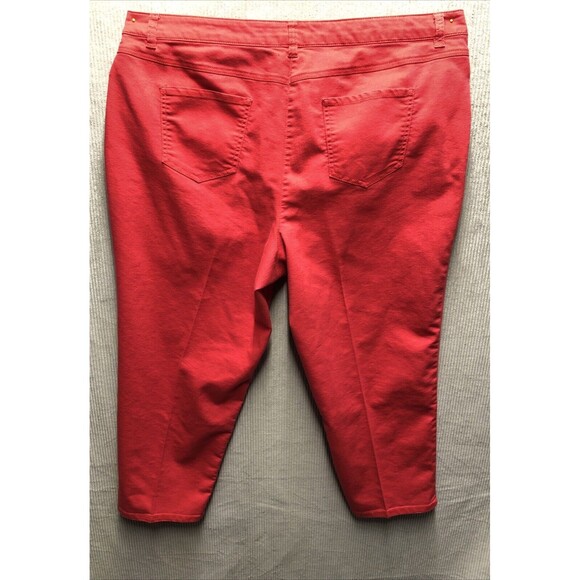 Dalia Collection Woman Capri 18W Pink Coral Spring Summer Vacation Festival - Picture 13 of 15